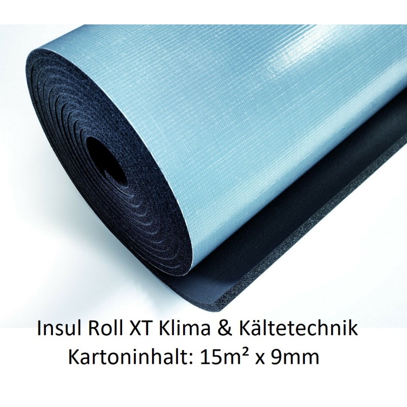 Insul Roll XT Isoliermatte 1m breit Isolierstärke 9 mm Karton 15m²